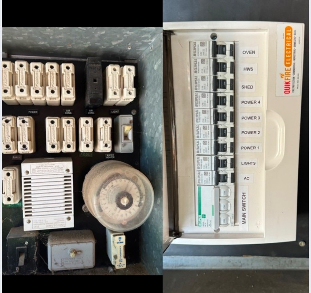 Switchboard Upgrades — QuikFire Electrical at work