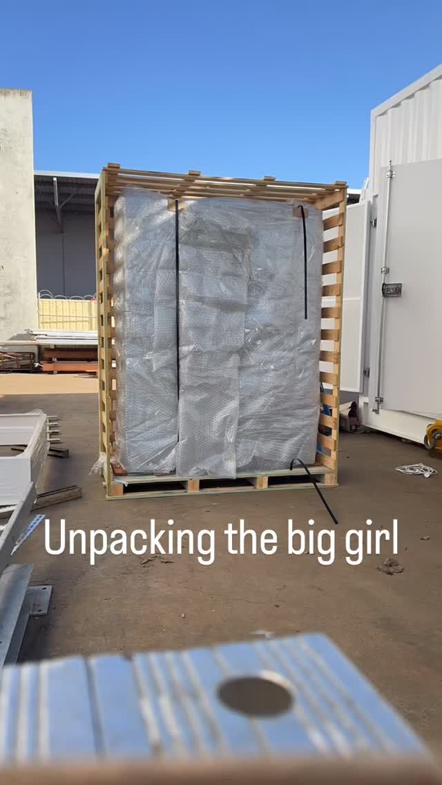 Unpacking the big girl #electrical #switchboards #perthelectrician #quikfireelectrical