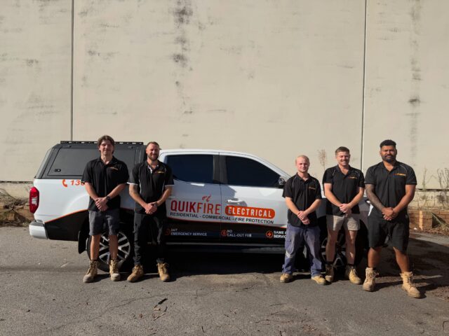 ⚡ The faces behind QuikFire Electrical ⚡

A team of local electricians committed to quality workmanship, honest advice and exceptional customer service.

✔️ Residential & Commercial
✔️ No Call-Out Fee
✔️ Same-Day Service
✔️ 24/7 Emergency Support

Thanks for supporting local.

📞 1300 843 063

#QuikFireElectrical #PerthElectrician #ElectricalSafety #PerthTrades #SupportLocal